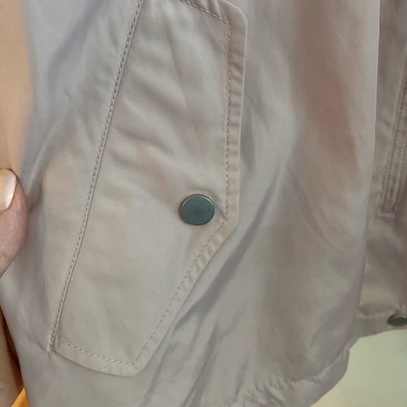 Zara lightweight Fall Pink jacket with ruffle S - Picture 4 of 5